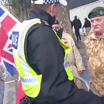 met police Officer: “There’s way more of them than there are of us.”