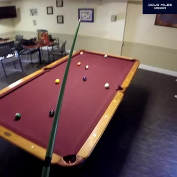 HAT CAM 7 BALL BANK SHOT!