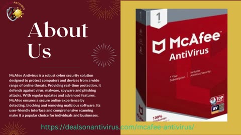 McAfee Antivirus in Action The Art of Cyber Protection