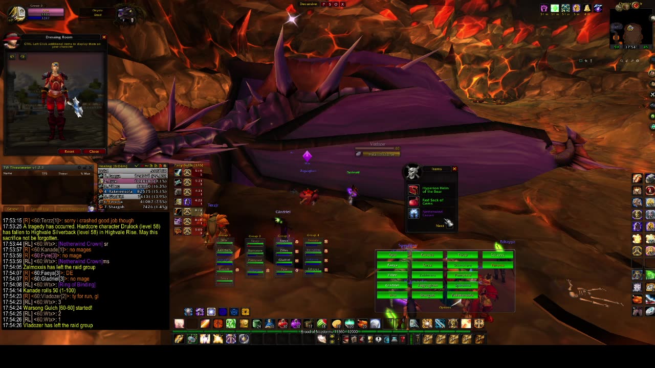 Turtle Wow - Onyxia raid PUG - 29 June - paladin POV - Was it my positioning mistake or a tank fail?
