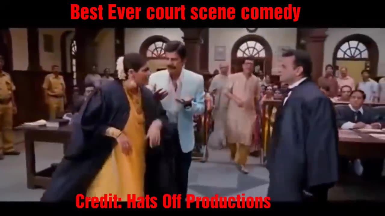 Best Ever Court Scene 😍! Khichdi Movie Comedy Scene! Court Room Comedy