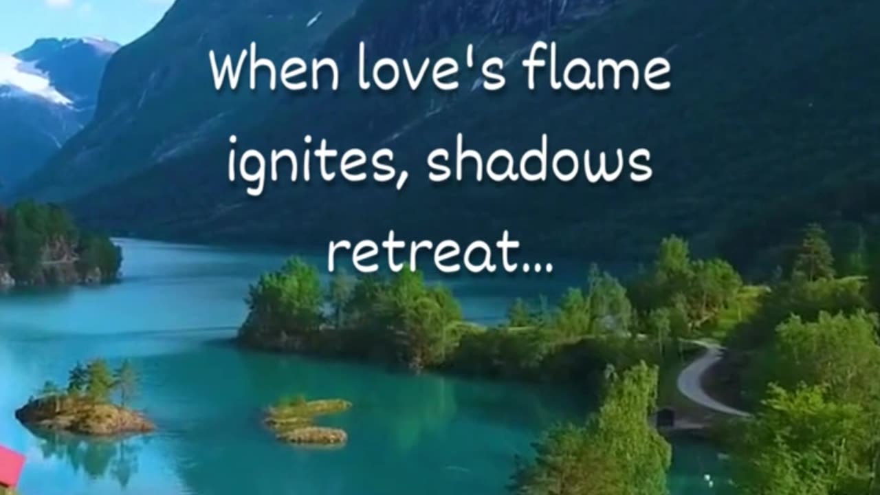 love flame ignites... #shorts