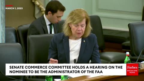 Tammy Baldwin Quizzes Biden's Nominee For Head Of The Federal Aviation Administration