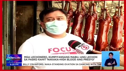 Presyo ng lechon,tumataas habangpapalapit ang Pasko고