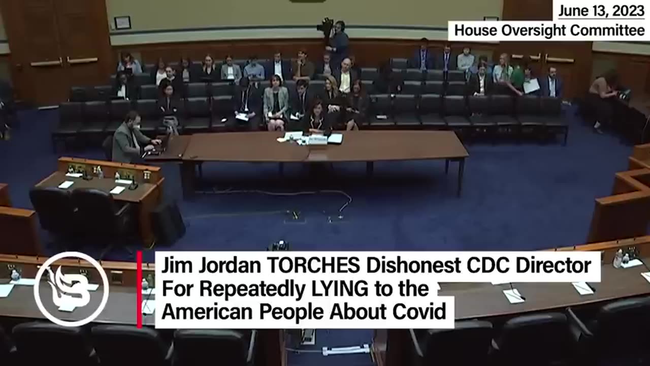 Blaze News - Jim Jordan TORCHES Dishonest CDC Director Live For Everyone to Watch