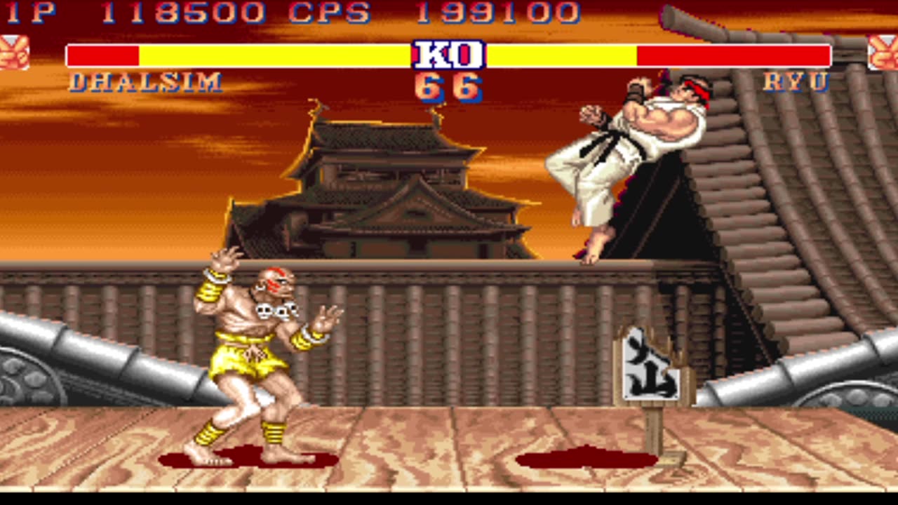 Dhalsim vs Ryu