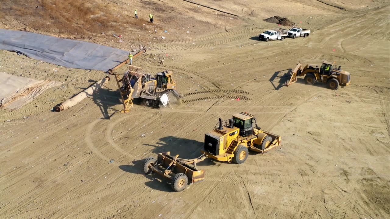 Capturing Landfill Action | Sieve Aeronautical Imaging