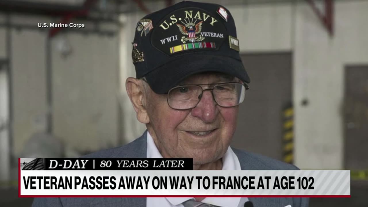 World War II veteran dies during trip to attend D-Day 80th anniversary in Normandy ABC News