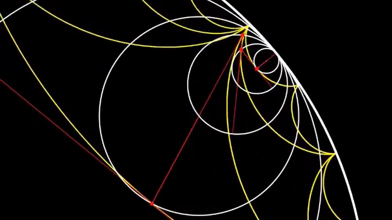 Hypocycloid , but Fractal Version #trippy #illusion #fractals #maths #cycloid