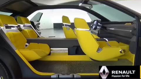 Automobile functional design with a sense of technological future