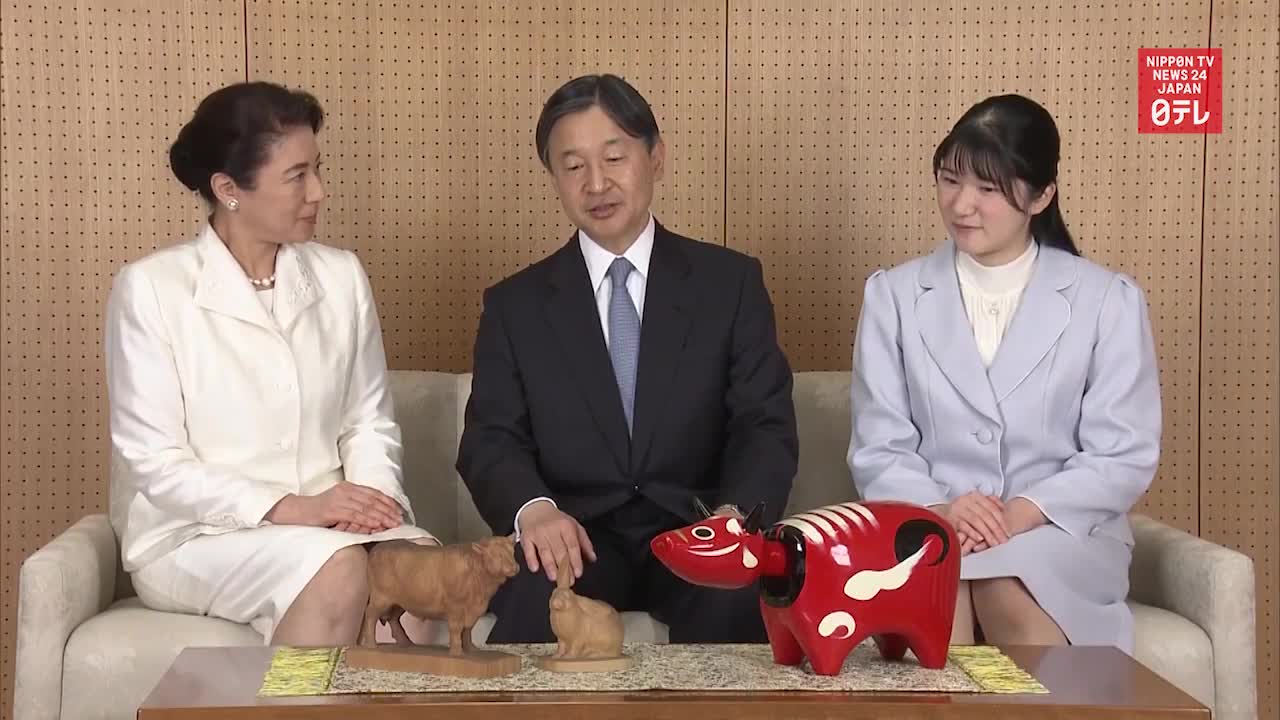Japan's imperial family videos