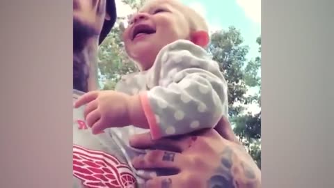 Funny Daddy and Babies Moments