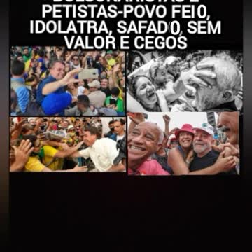 OS PETISTAS E BOLSONARISTAS SEGUEM PRA O COMUNISMO