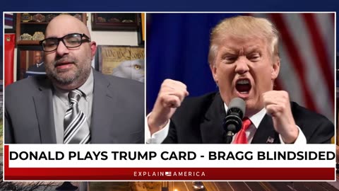 Donald Uses His 'Trump Card' After DA Indicts Him - Bragg's Been Blindsided