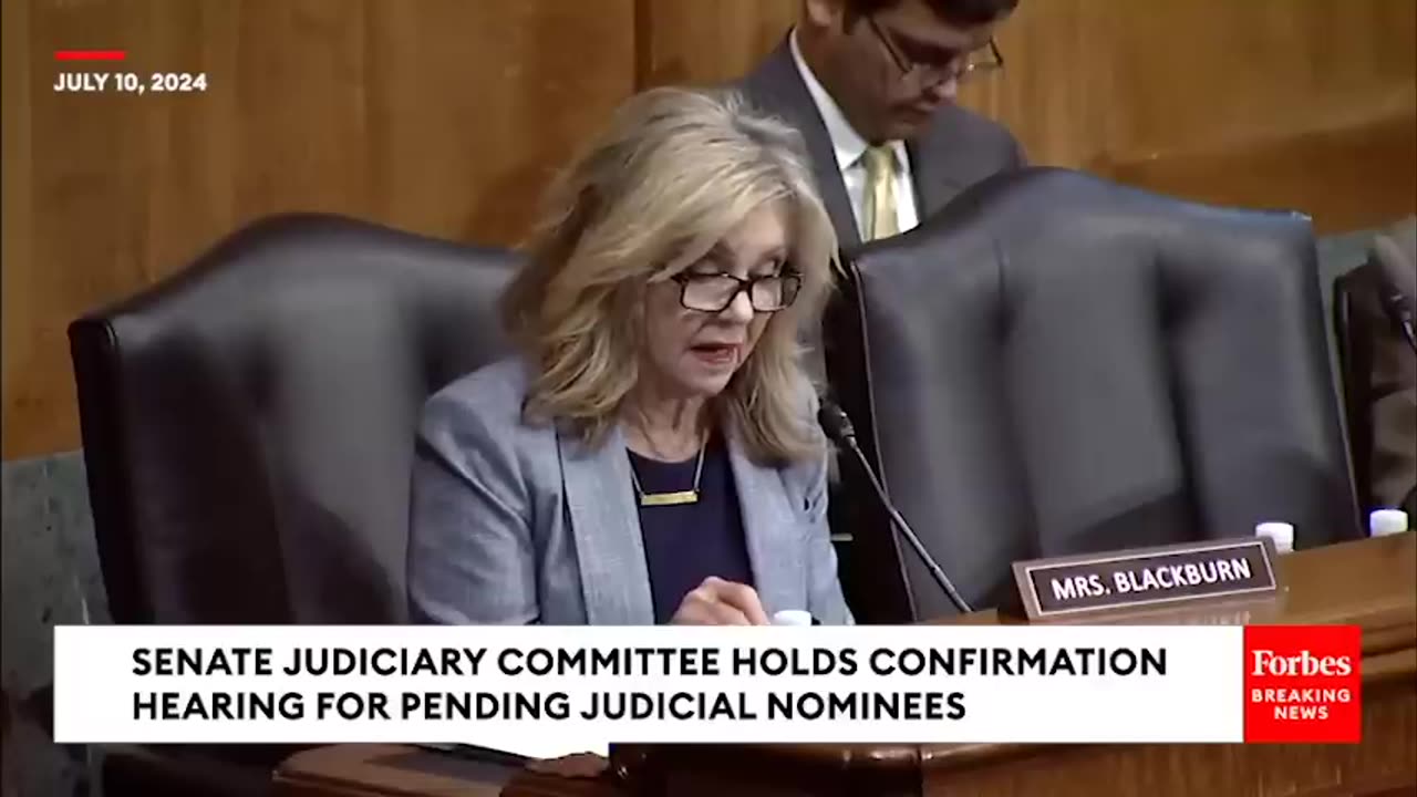 'What's Your Definition Of Girl And Woman?': Marsha Blackburn Grills Judicial Nominee About Sex