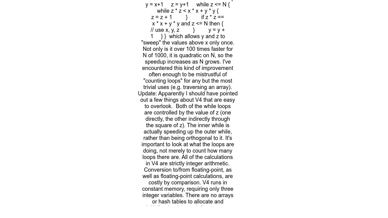 Generating unique ordered Pythagorean triplets