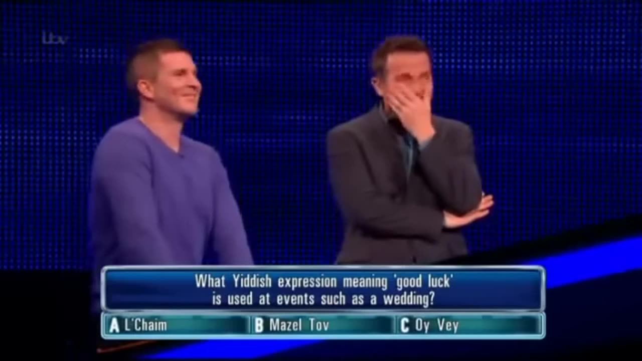 The Chase, Game Show Host LOSES IT & KNOWS - Oy Vey