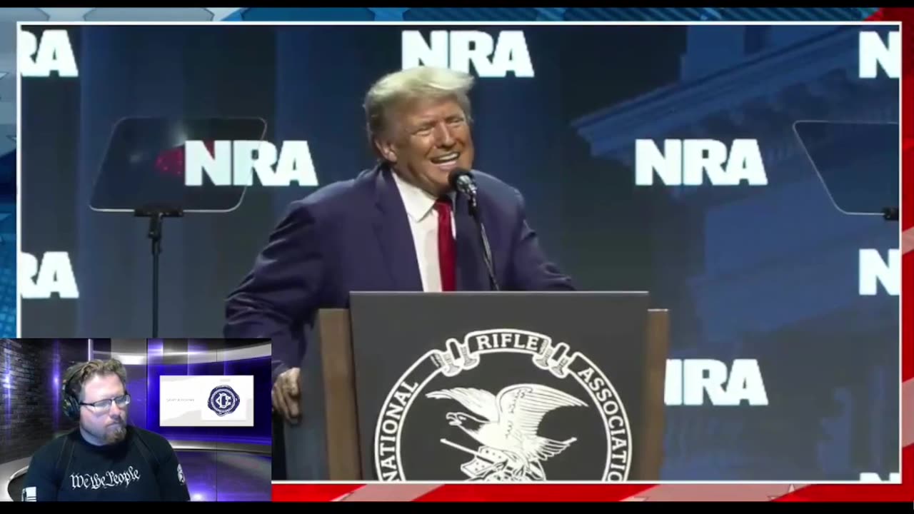 Trump Closes Strong At The NRA - Reminds Us Of The Freedoms We're Fighting For