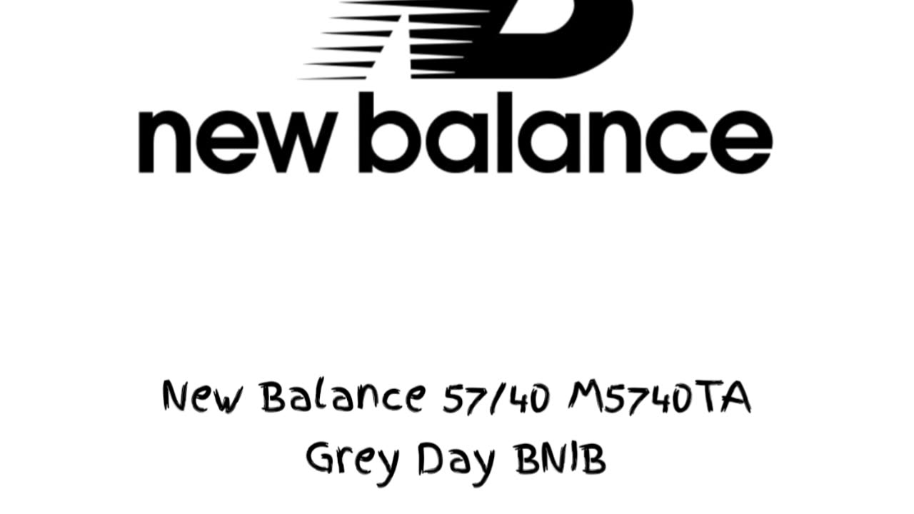 New Balance 57/40 M5740TA Grey Day BNIB