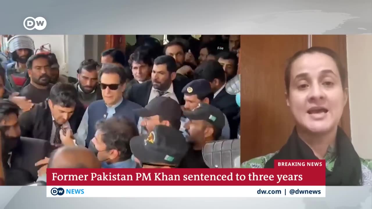 Pakistan pm imran khan aentenced to three years news