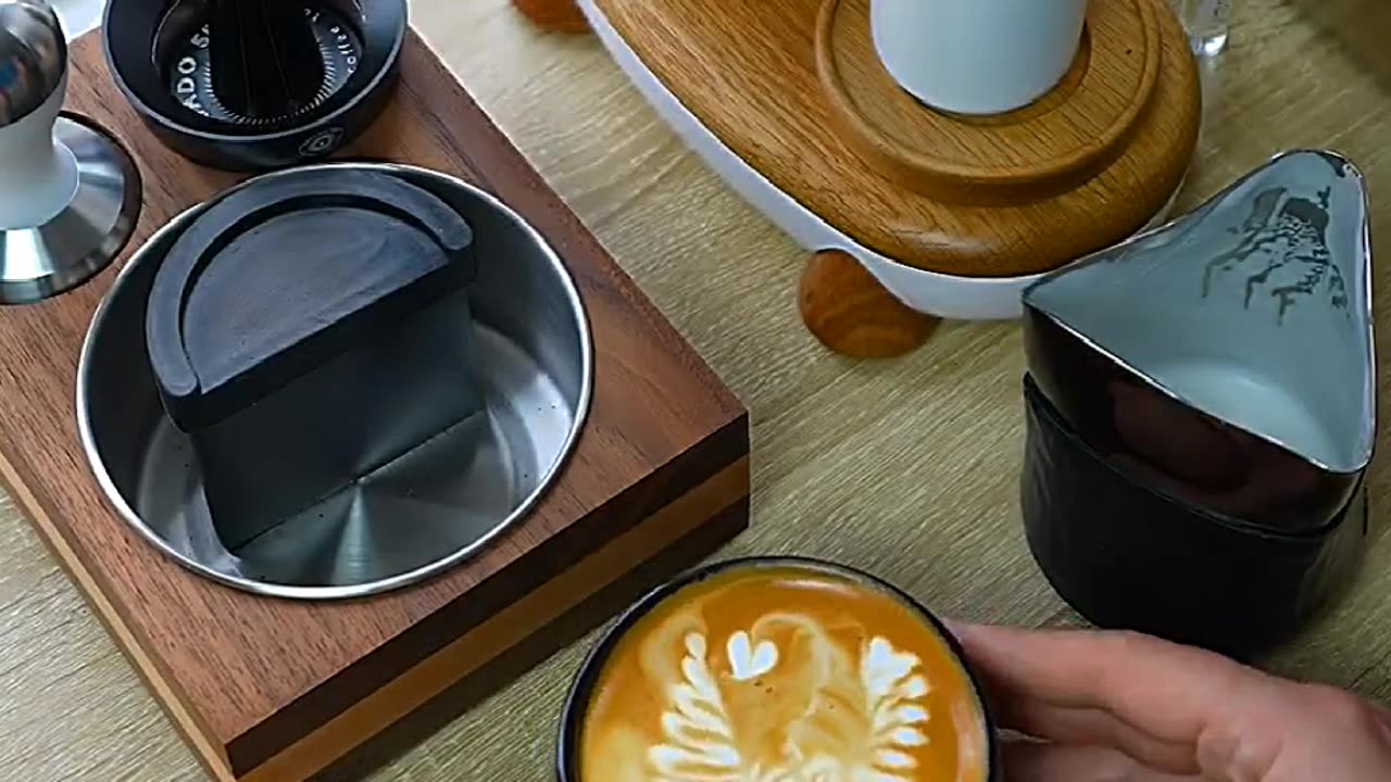 Latte Art Ritual | latte art for beginners | latte art with milk frother | latte art at home