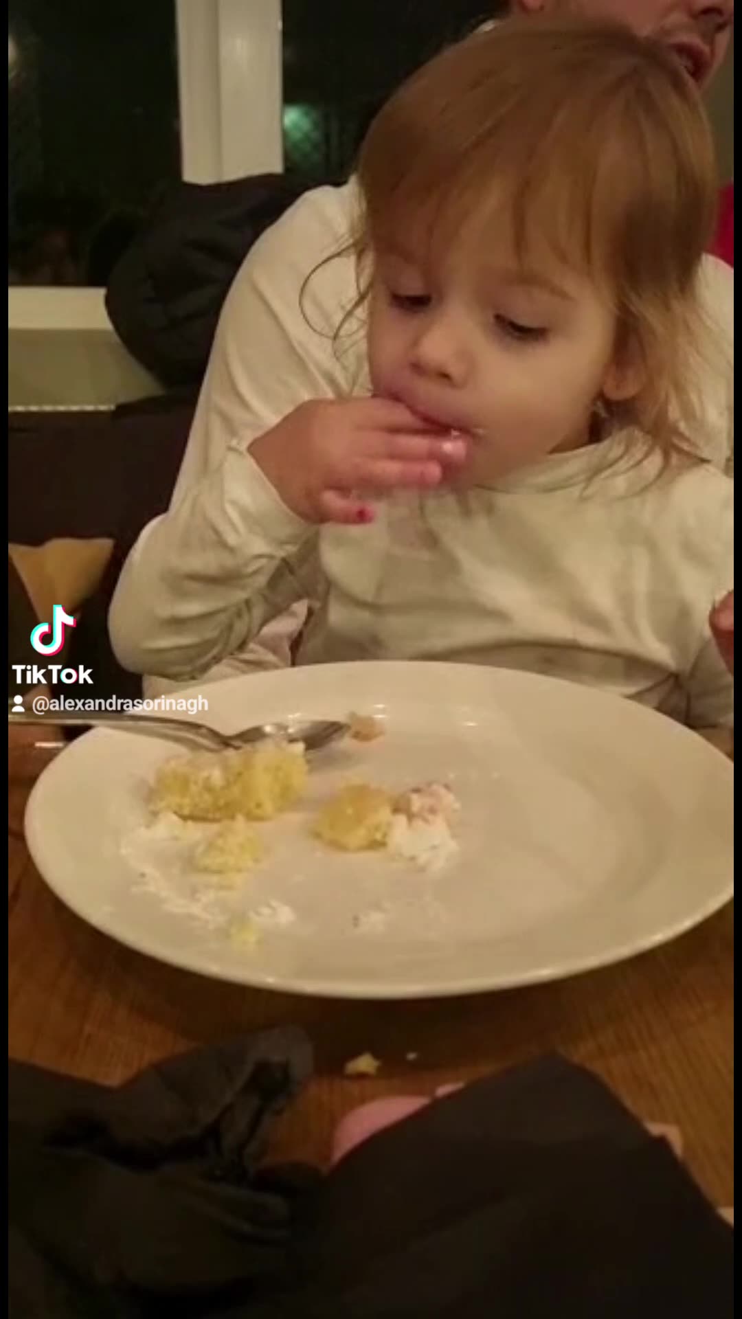 View of The moment you finally get to eat the cake