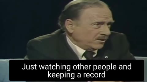 In 1977, media prophet Marshall McLuhan discussed CIA and FBI surveillance