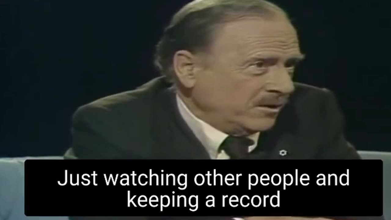 In 1977, media prophet Marshall McLuhan discussed CIA and FBI surveillance