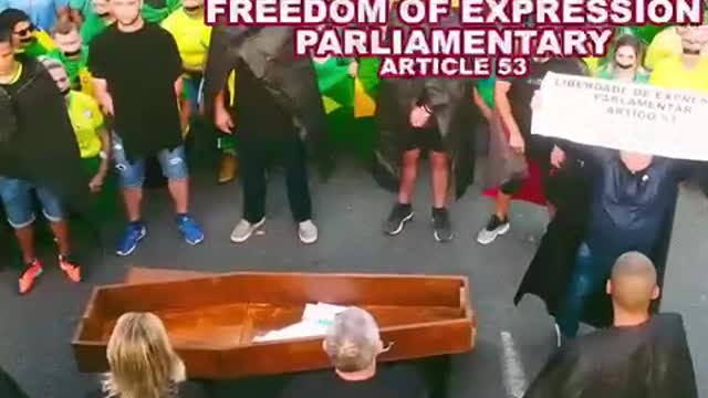 MANIFESTAÇÃO, JOINVILLE, BRAZIL, NOVEMBER, 15, 2022