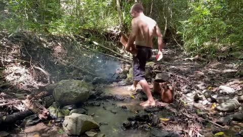 Primitive Technology: Making Iron From Creek Sand