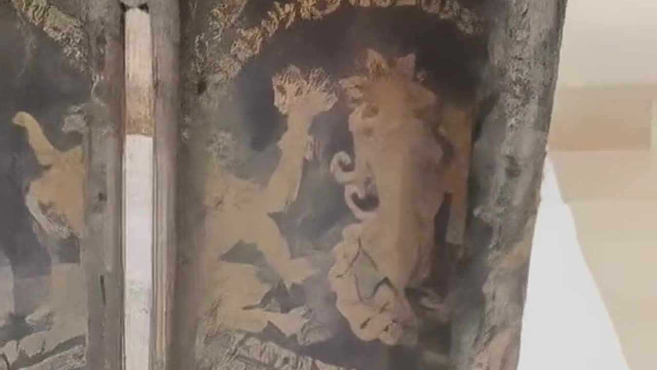 Ancient Jewish scrolls sealed with Baphomet merged with a Menorah?