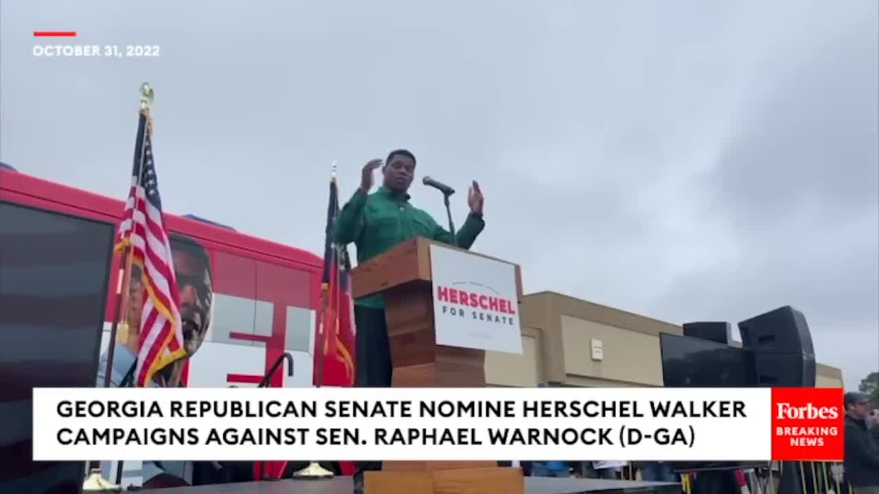 Herschel Walker Goes Off On Stacey Abrams