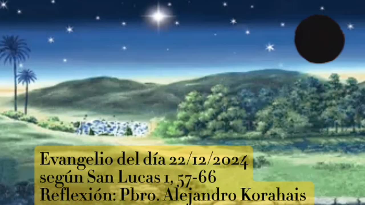 Evangelio del día 23/12/2024 según San Lucas 1, 57-66 - Pbro. Alejandro Korahais