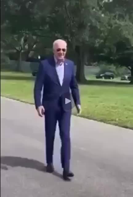 Biden attempts to compute a hello.