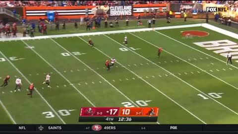 Cleveland Browns vs. Tampa Bay Buccaneers Full Highlights 4th QTR | NFL Week 12, 2022