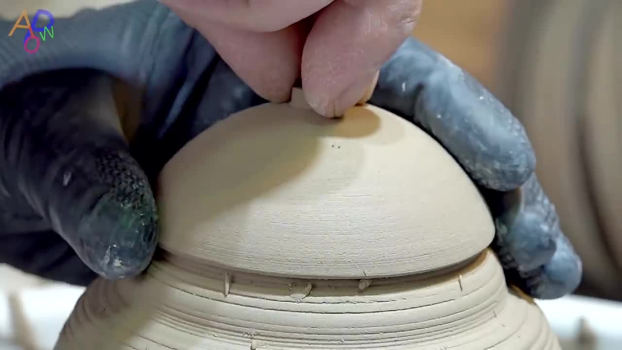 Luxury Teapot Making Process. Korean Pottery Master Craftsman