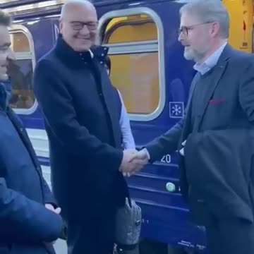 Czech Republic PM Petr Fiala arrives in Kiev for meeting with Kiev authorities