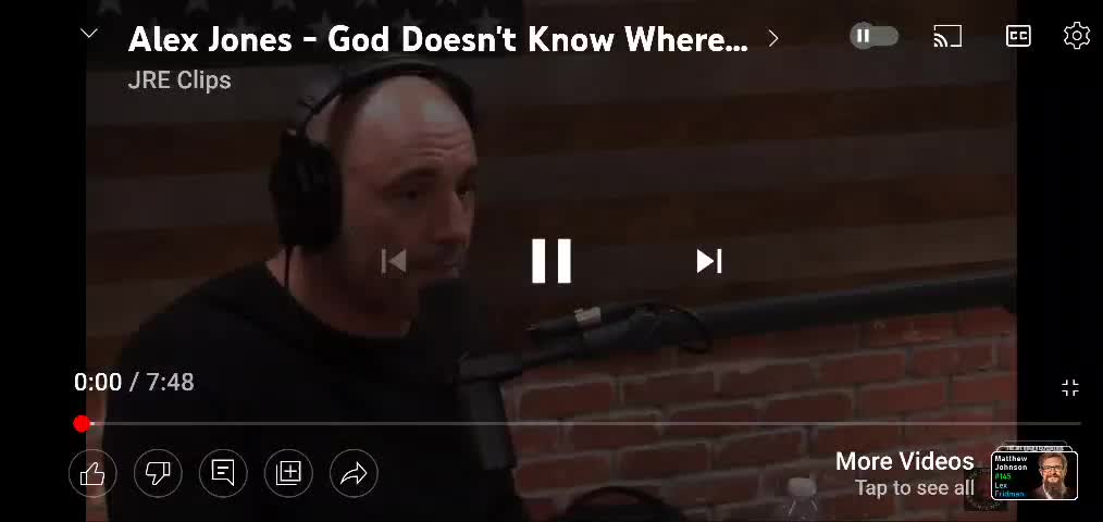 Joe Rogan/ Alex Jones- God don't know where he came from