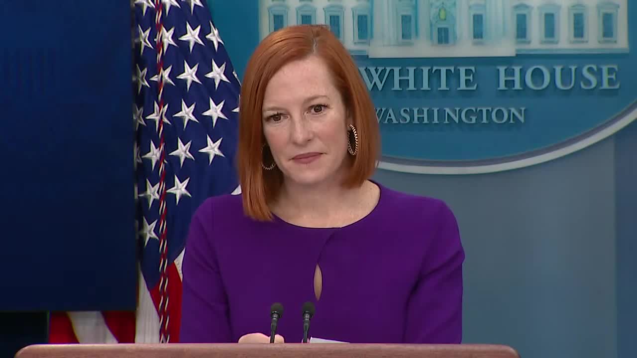 White House Press Secretary Psaki, Infrastructure Implementation coordinator hold briefing