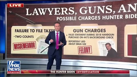 Let's review the potential charges that Hunter Biden could face. Watch: