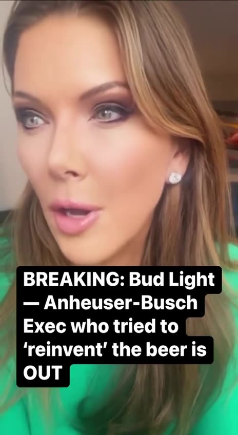 Bud light marketing executive is out.