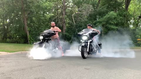 Harley Burnouts