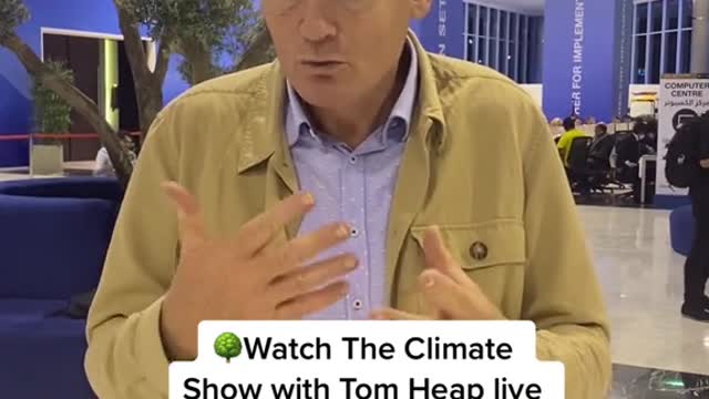 #TheClimateShow presenter #TomHeap goes behind the scenes