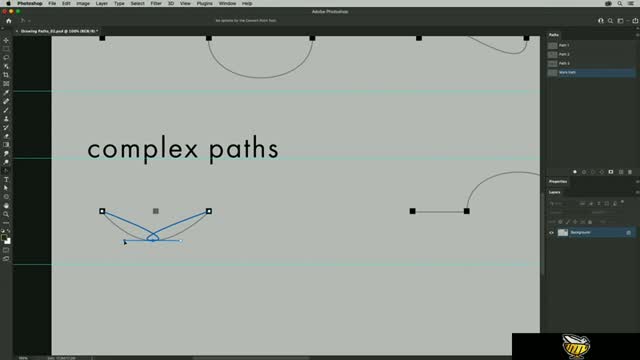 Drawing complex paths