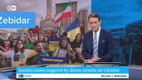 Iranian exiles angered by drone attacks on Ukraine