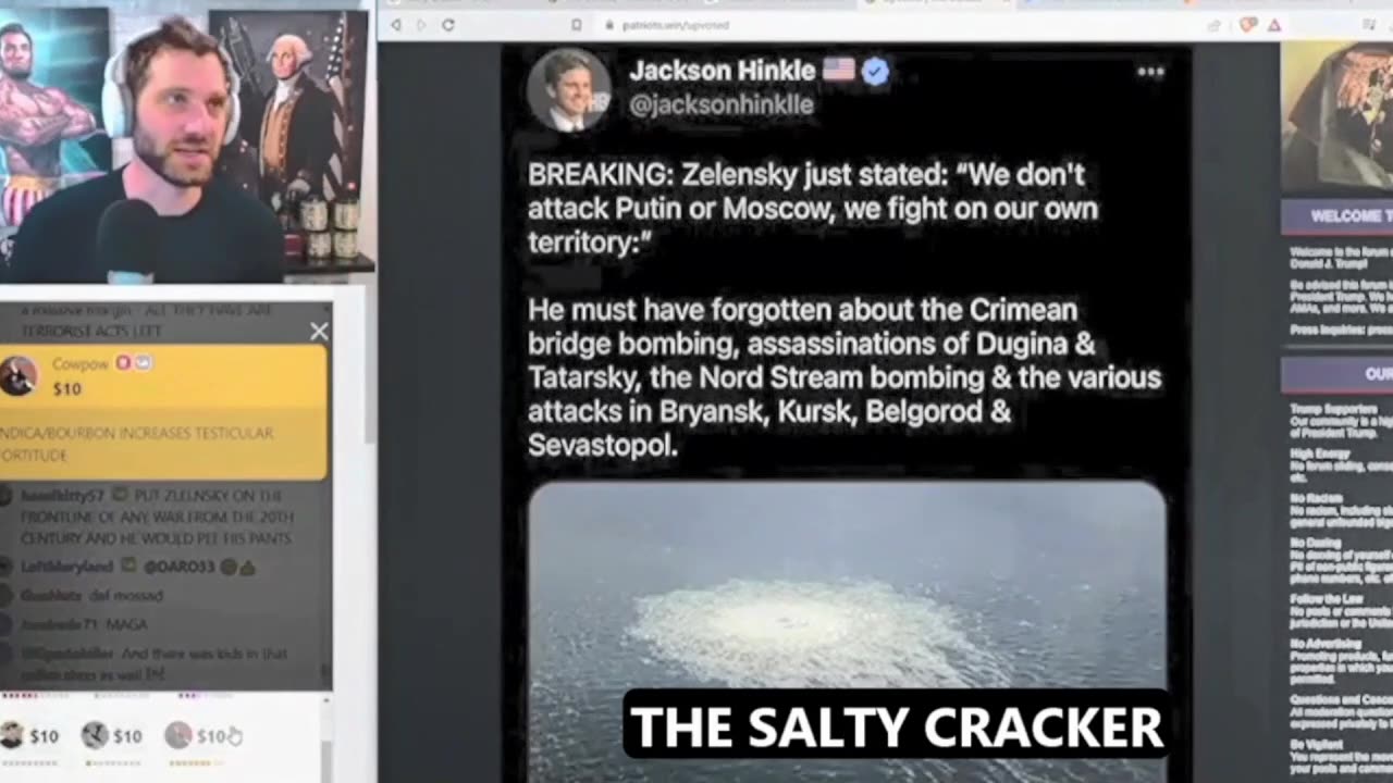 SALTY CLIP 93 US RUSSIA UKRAINE - FALSE FLAGS DESTROYED MUNITIONS COVER-UPS