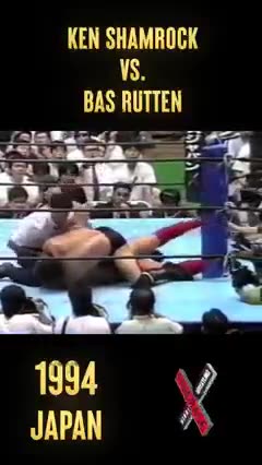 Frank Shamrock Vs. Bas Rutten