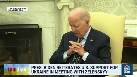 Biden reiterates U.S. support for Ukraine during meeting with Zelenskyy