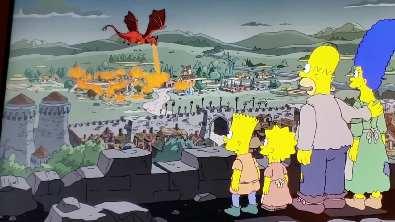 Simpsons Predicts Game of Thrones Finale