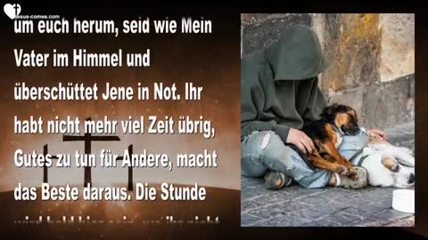 Liebt & Tut viel Gutes... Denn eure Akten werden bald geschlossen ❤️ Liebesbrief von Jesus